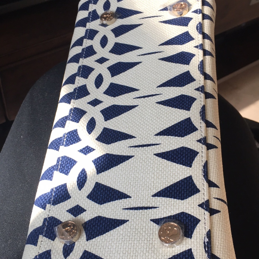 Spartina 449 four pocket linen purse - Picture 10 of 12